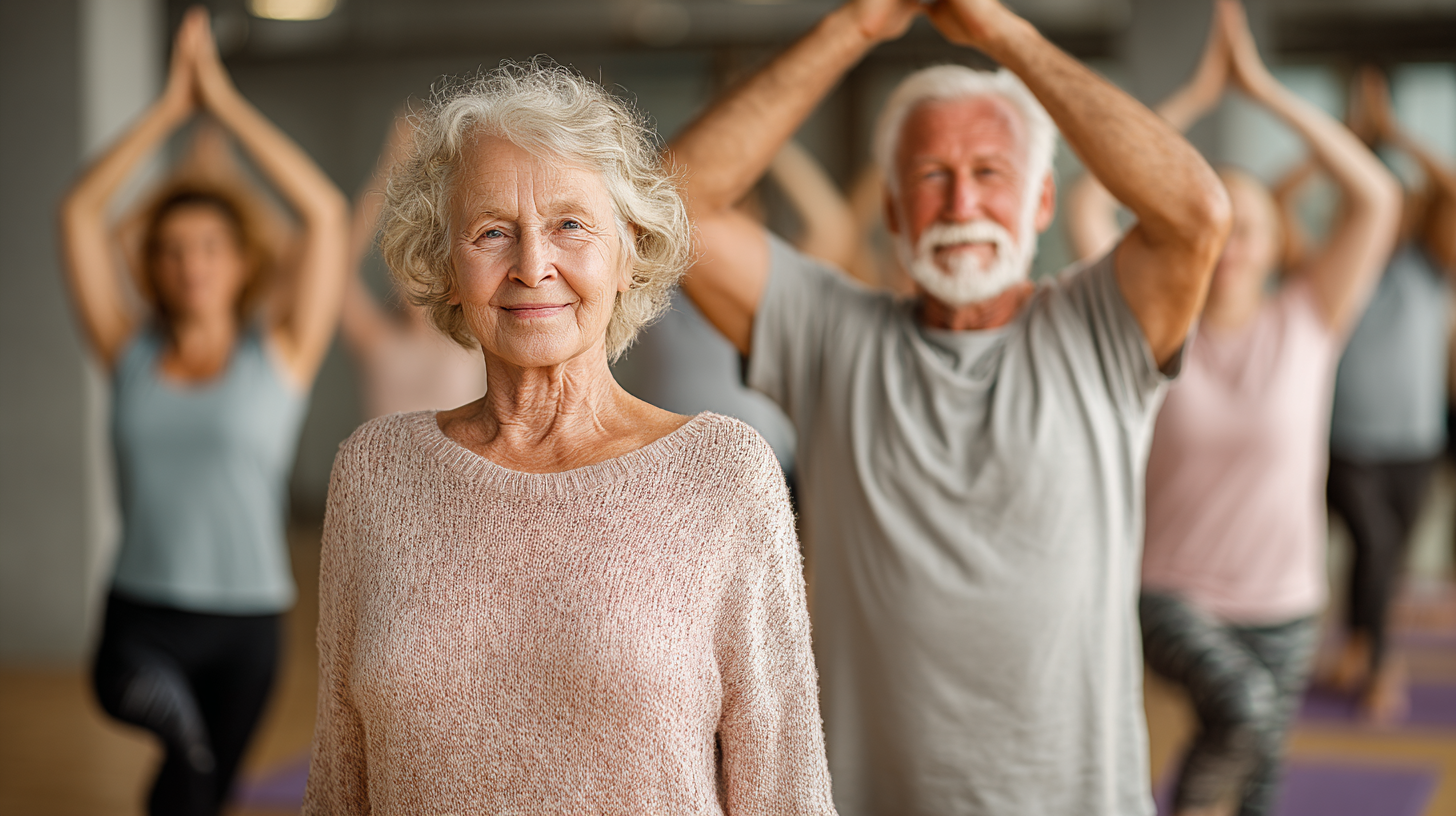 Exerciții de respirație pentru seniori